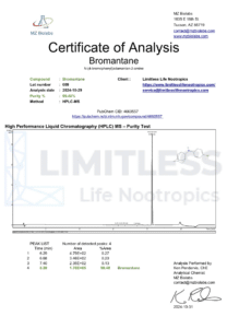 COA_Bromantane_lot-009_2024-10-31